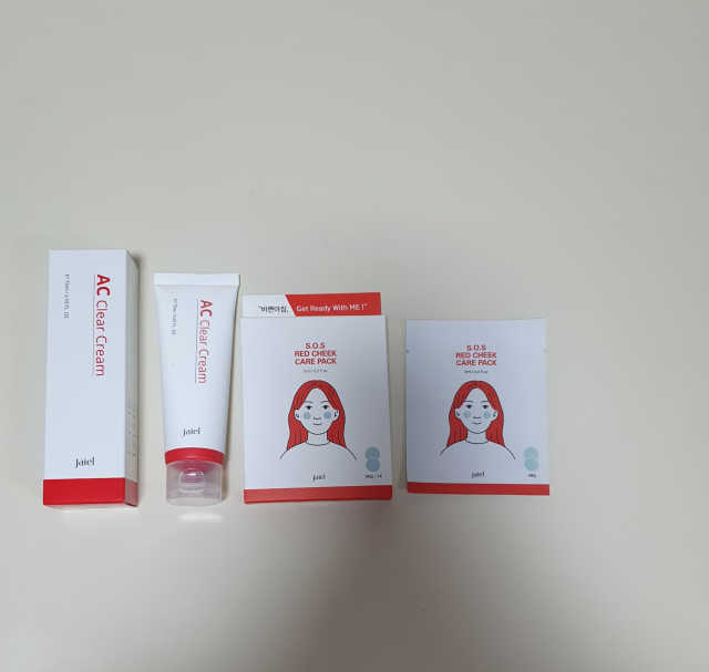 클리어세트_AC크림 75ml+레드칙케어팩 1box 리뷰 사진