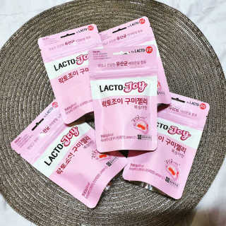 락토조이 구미젤리 복숭아맛 — 5점을 준 리뷰어가 2019년 8월 올린 사용 사진