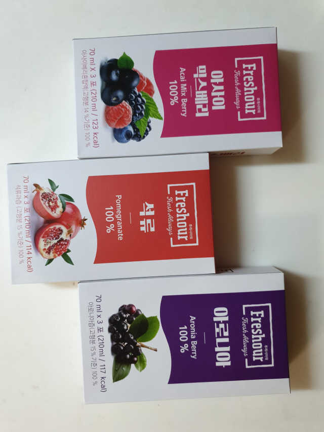후레시아워 과채주스 3종 9P 리뷰 사진