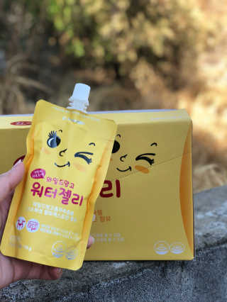 프롬바이오 와일드망고 워터젤리 — 5점을 준 리뷰어가 2018년 8월 올린 사용 사진