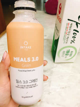 인테이크 밀스 3.0 Trial Kit(보틀형 5종) — 3점을 준 리뷰어가 2017년 4월 올린 사용 사진