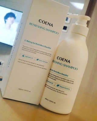 코에나샴푸 500ml — 5점을 준 리뷰어가 2019년 8월 올린 사용 사진