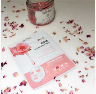 SNP Supercharged Mask_Rose Centifoli Flower — 5점을 준 리뷰어가 2018년 12월 올린 사용 사진