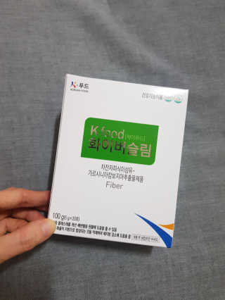 두루원 똥기사의 Kfood 화이버슬림 — 5점을 준 리뷰어가 2018년 11월 올린 사용 사진