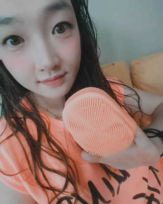비비또 페이셜 클렌징 브러쉬 2P — 5점을 준 리뷰어가 2019년 6월 올린 사용 사진