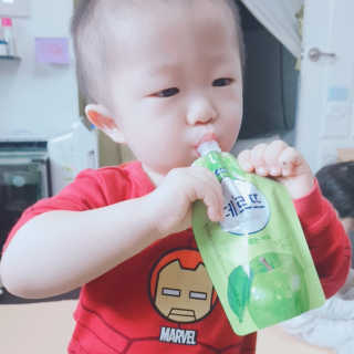 데르뜨 떠먹는 과일 3종, 짜먹는 과일 2종 총 10개 체험 — 4점을 준 리뷰어가 2020년 3월 올린 사용 사진