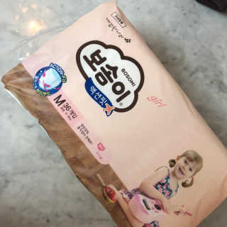 보솜이 액션핏 팬티형 — 4.5점을 준 리뷰어가 2019년 3월 올린 사용 사진