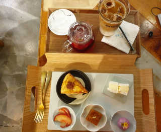 [맛을그리다 by 예빈당] 코리안디저트 세트 + 음료2잔 — 5점을 준 리뷰어가 2019년 11월 올린 사용 사진