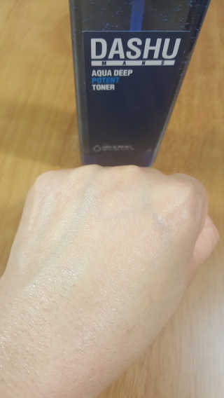 다슈코리아 다슈 맨즈 아쿠아 딥 포텐 토너 153ml — 5점을 준 리뷰어가 2019년 7월 올린 사용 사진