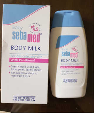 세바메드 베이비 바디밀크 200ml — 5점을 준 리뷰어가 2019년 12월 올린 사용 사진