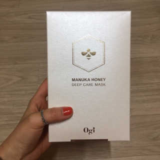 오지아이 마누카 허니 딥 케어 마스크 25ml X 10pcs — 3.5점을 준 리뷰어가 2020년 1월 올린 사용 사진