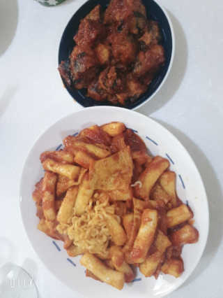 화곡미담 옛날 떡볶이 — 5점을 준 리뷰어가 2020년 3월 올린 사용 사진