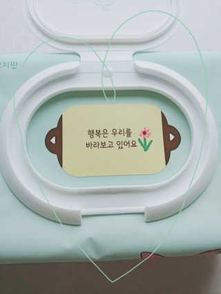 보솜이 아기물티슈 베이비케어 푸에디션 캡 74매 10입 — 5점을 준 리뷰어가 2019년 4월 올린 사용 사진