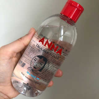 솔테라피 안나 트러블 토너 300ml — 4점을 준 리뷰어가 2019년 4월 올린 사용 사진