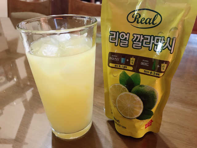 리얼깔라만시 리뷰 사진