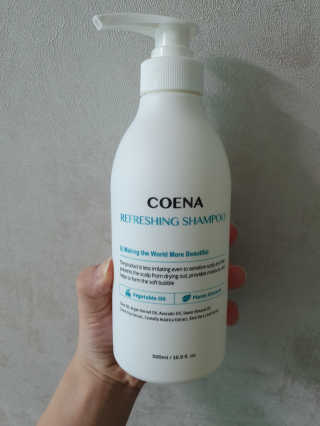 코에나샴푸 500ml — 4점을 준 리뷰어가 2019년 7월 올린 사용 사진