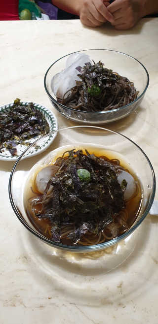 카트 생메밀면 후룩소바 세트 — 5점을 준 리뷰어가 2019년 10월 올린 사용 사진