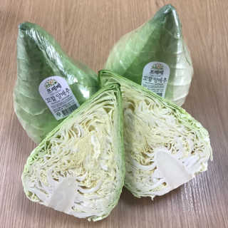 [프레베] 꼬깔양배추 3통 1.8kg 이상 — 5점을 준 리뷰어가 2018년 12월 올린 사용 사진