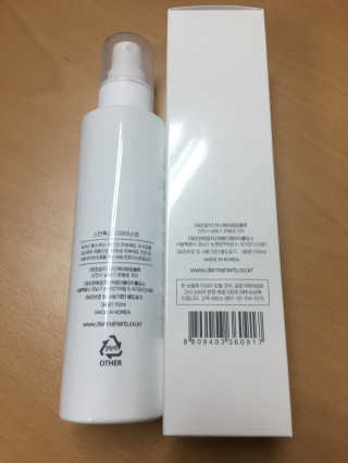 [더마허브] 스킨룩스 더마미스트 150ml — 5점을 준 리뷰어가 2018년 3월 올린 사용 사진