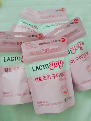 락토조이 구미젤리 복숭아맛 — 5점을 준 리뷰어가 2019년 8월 올린 사용 사진