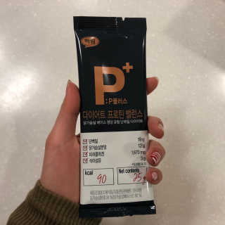 하림 P플러스 다이어트 프로틴 밸런스 — 5점을 준 리뷰어가 2019년 10월 올린 사용 사진