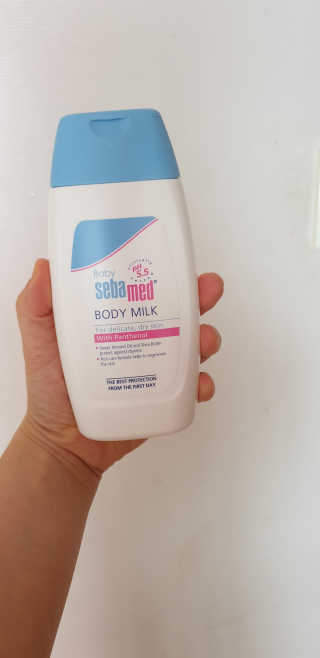 세바메드 베이비 바디밀크 200ml — 4점을 준 리뷰어가 2019년 12월 올린 사용 사진