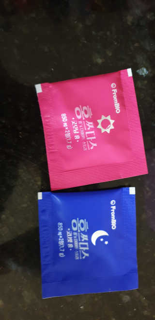 프롬바이오 홍쓰다스 아침,저녁 맞춤형 다이어트식품 14포+14포 — 5점을 준 리뷰어가 2019년 7월 올린 사용 사진