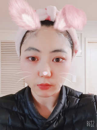 블루트리앤코 펄어비스 데일리 솔루션 모이스처라이징 마스크 팩 — 5점을 준 리뷰어가 2020년 3월 올린 사용 사진