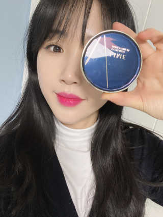 라임코스메틱 V 콜라겐 앰플 쿠션 — 4.5점을 준 리뷰어가 2020년 2월 올린 사용 사진
