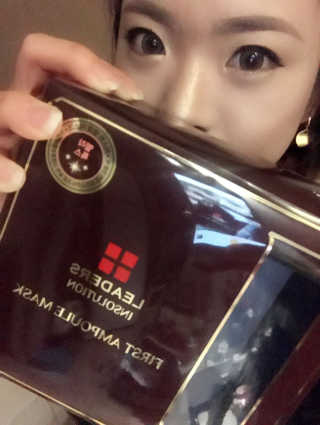 리더스코스메틱 리더스 인솔루션  퍼스트앰플 마스크 — 4.5점을 준 리뷰어가 2017년 2월 올린 사용 사진