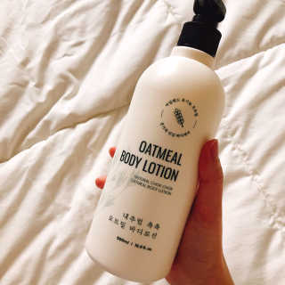 (주)에네스티 내추럴 촉촉  오트밀 바디로션 500ml — 4점을 준 리뷰어가 2020년 2월 올린 사용 사진