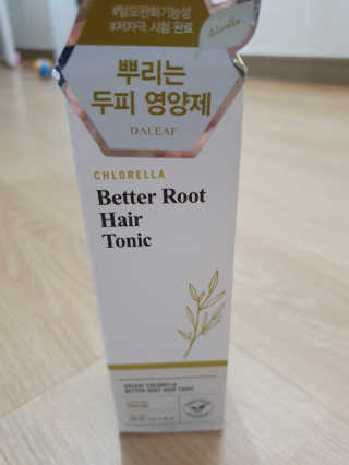 달리프 클로렐라 베러 루트 헤어토닉 100ml — 5점을 준 리뷰어가 2020년 3월 올린 사용 사진