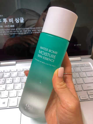 오지아이 워터 밤 모이스처 스킨 에센스 180ml — 4점을 준 리뷰어가 2020년 1월 올린 사용 사진