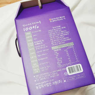 찬이네과수원 찬이네_도라지배즙 1BOX 50개입 — 5점을 준 리뷰어가 2018년 5월 올린 사용 사진