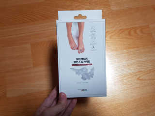 힐링팩토리 밸런스 발가락링 발가락교정기 A1 — 5점을 준 리뷰어가 2019년 12월 올린 사용 사진