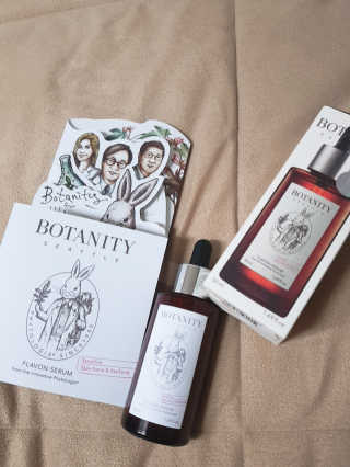 보타니티 [홍]조[진]정[결]케어 플라본 세럼 — 4점을 준 리뷰어가 2018년 5월 올린 사용 사진