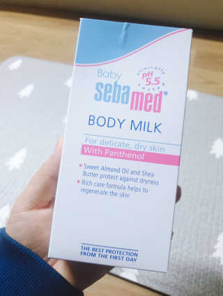 세바메드 베이비 바디밀크 200ml — 4.5점을 준 리뷰어가 2019년 12월 올린 사용 사진