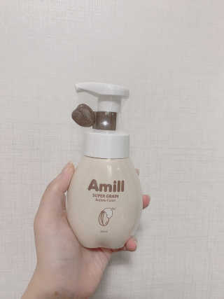 에이밀 슈퍼 그레인 버블 폼 200ml — 4.5점을 준 리뷰어가 2019년 9월 올린 사용 사진