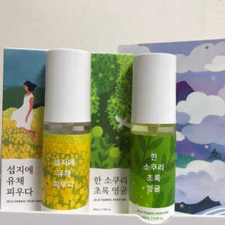르플랑 제주 패브릭 퍼퓸 60ml 8종 — 4.17점을 준 리뷰어가 2018년 11월 올린 사용 사진