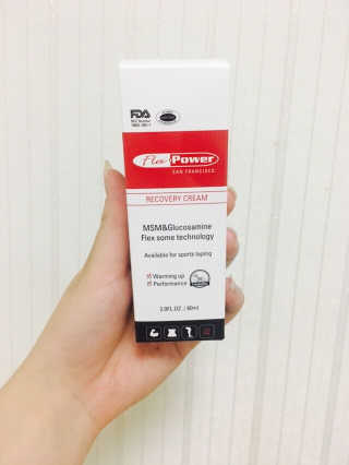 플렉스파워에이더블유에스 리커버리크림 30ml — 4.67점을 준 리뷰어가 2017년 6월 올린 사용 사진