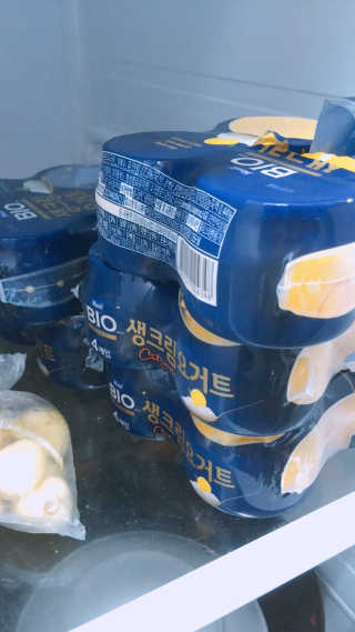 [매일 바이오] 생크림요거트 플레인 12개 + 유자 12개 — 5점을 준 리뷰어가 2019년 6월 올린 사용 사진