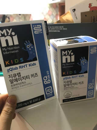 마이니 지큐랩 알에이치티 키즈 — 4.17점을 준 리뷰어가 2018년 2월 올린 사용 사진