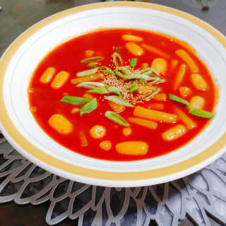 미쓰리떡볶이 just 10 min 패키지 — 5점을 준 리뷰어가 2018년 5월 올린 사용 사진