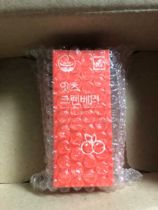 네츄럴굿띵스 잇츠 크랜베리 1병 30일분 — 4점을 준 리뷰어가 2019년 10월 올린 사용 사진