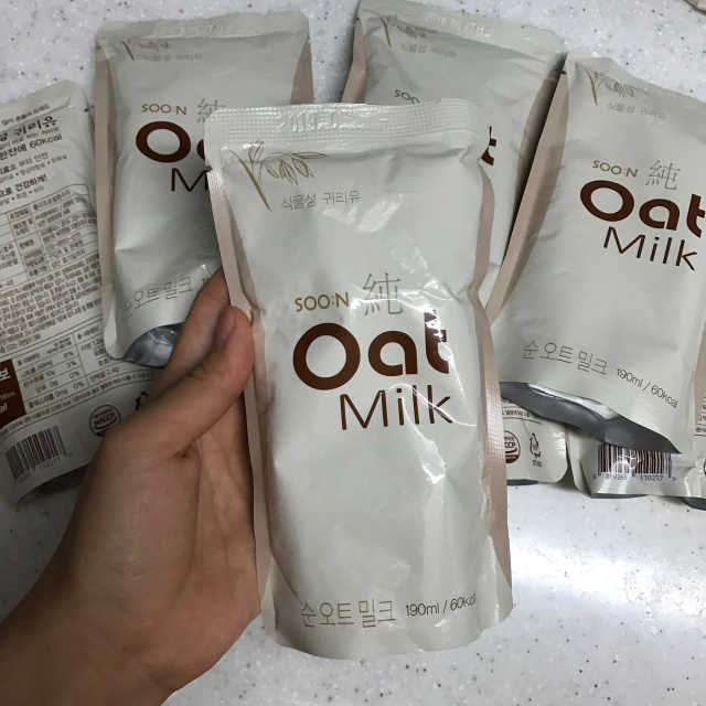 순오트밀크, soon oat milk 리뷰 사진