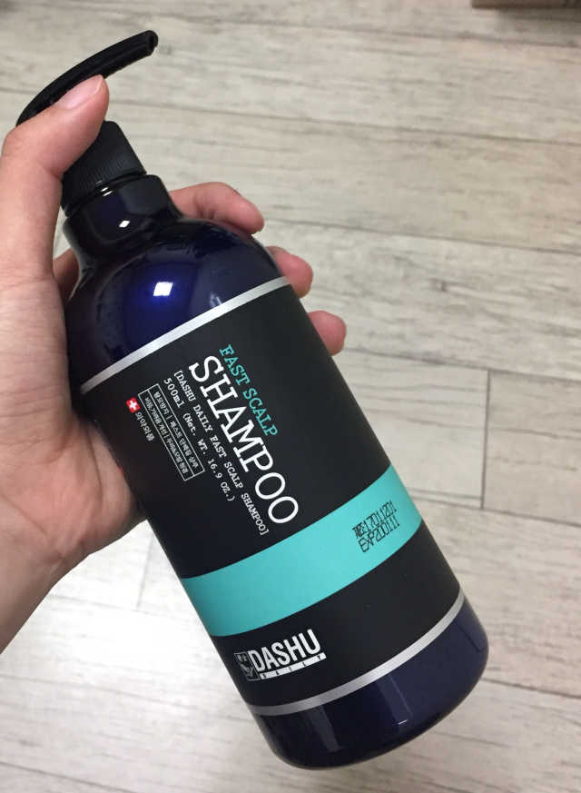 다슈 데일리 패스트 한방 두피 샴푸 500ml 리뷰 사진
