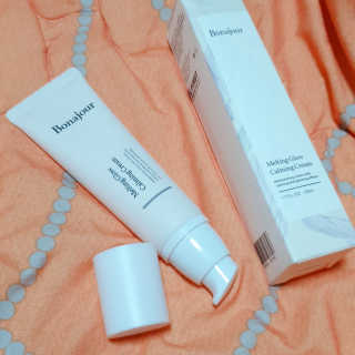 보나쥬르 멜팅 글로우 카밍 크림 50ml — 5점을 준 리뷰어가 2020년 1월 올린 사용 사진