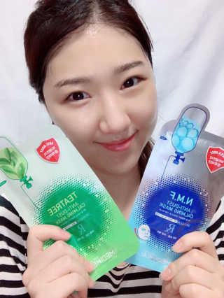 메디힐-엔엠에프＆티트리 안티더스트 카밍 마스크 — 5점을 준 리뷰어가 2019년 3월 올린 사용 사진