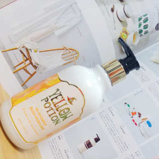 바디홀릭 인샤워 바디퍼퓸 옐로우포션 250ML — 4.5점을 준 리뷰어가 2019년 4월 올린 사용 사진