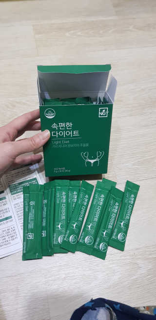 네츄럴굿띵스 속편한 다이어트 30포 — 4점을 준 리뷰어가 2019년 11월 올린 사용 사진